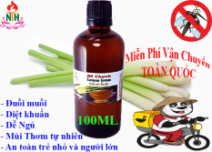 Tinh dầu sả chanh (tùy chọn thể tích) xông phòng khử mùi đuỗi muỗi khử khuẩn diệt khuẩn phòng bệnh chống cảm cúm an toàn và không độc hại