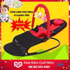 Ghế nhún đa năng cho bé tặng kèm thú treo và khăn yếm cho bé yêu – GDTRONGL176