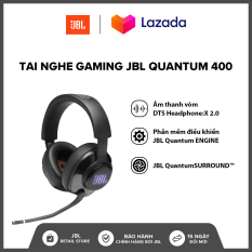 [VOUCHER 100K] Tai nghe Gaming JBL Quantum 400 l Âm thanh vòm DTS Headphone:X 2.0 l Công nghệ Quantum SOUND Signature l Phần mềm điều khiển JBL Quantum ENGINE l HÀNG CHÍNH HÃNG