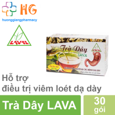 Trà Dây LAVA – Hỗ trợ điều trị viêm loét dạ dày, mát gan, giải độc, an thần ( Hộp 30 túi lọc )