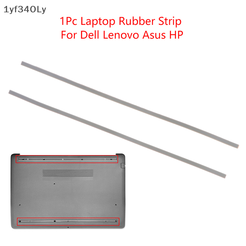💖【1yf34OLy】💖 1 miếng đệm chân đế chống trượt dải cao su cho máy tính xách tay Dell/Lenovo/ASUS/HP