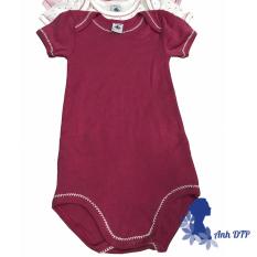 Bộ bodysuite áo liền quần trẻ em thương hiệu Petit Bateau xuất Pháp