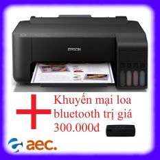 Máy in phun màu Epson L1110 đã bao gồm 4 bình mực ngoài đi kèm + Khuyến mại loa bluetooth trị giá 300.000đ