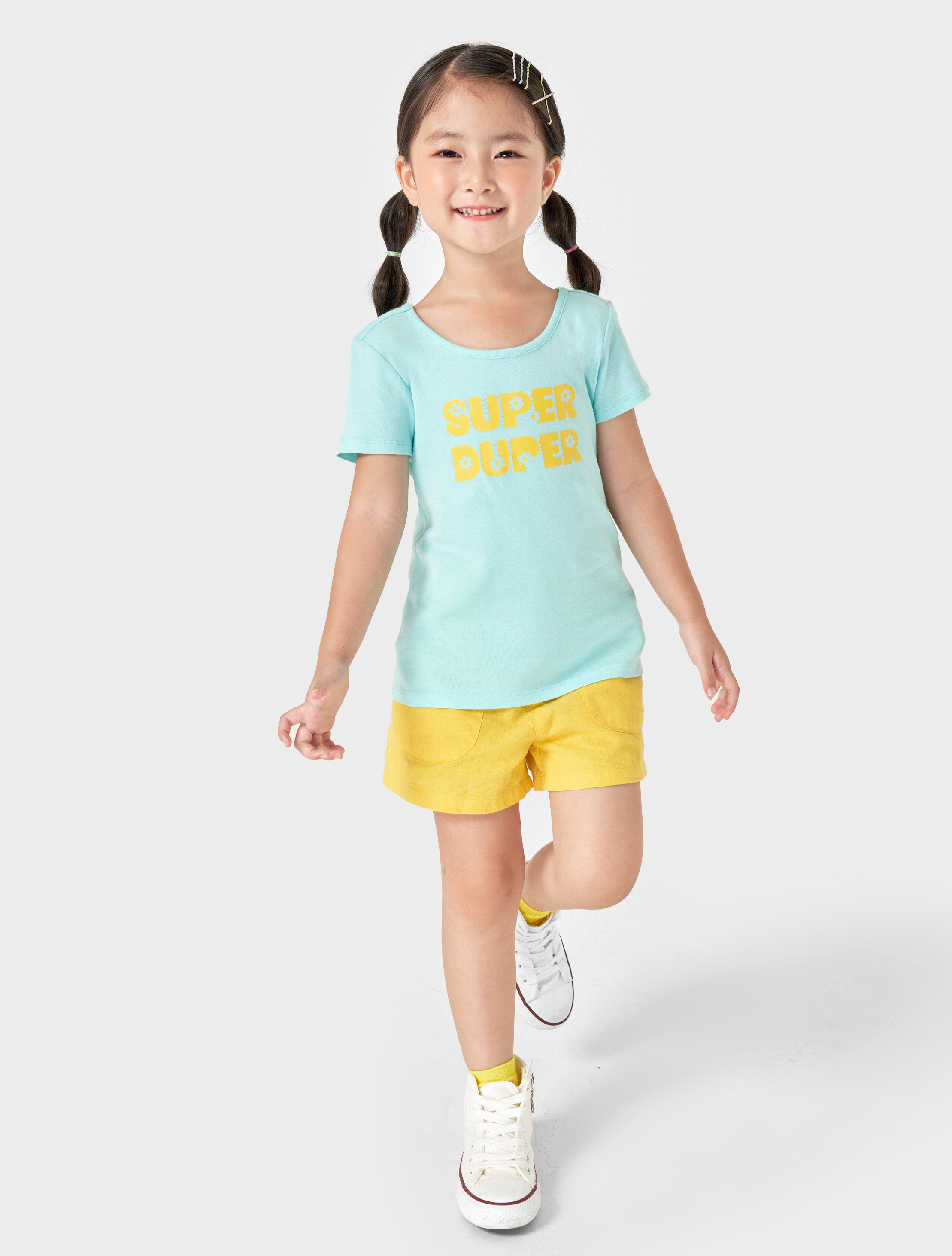 Áo phông, áo thun tay ngắn bé gái in hình dễ thương CANIFA 1TS21S025 ( Đủ size cho bé từ...
