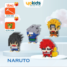 Lego Naruto Mô Hình Lắp Ráp Mini Cute Yokids, Các Nhân Vật Hoạt Hình Kakashi, Gaara, Sasuke, Tăng Tư Duy Sáng Tạo, Kiên Nhẫn, Trang Trí, Sưu Tầm