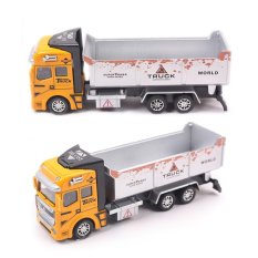 2016 Chất Lượng Cao Xe Vận Tải Xe Ô Tô Mô Hình Hợp Kim Kim Loại & Nhựa Xe Ô Tô Đồ Chơi Bé Trai Tặng (vàng)