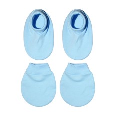 3 Bộ bao tay chân bo màu SS0100 – HELLO B&B (Màu ngẫu nhiên)
