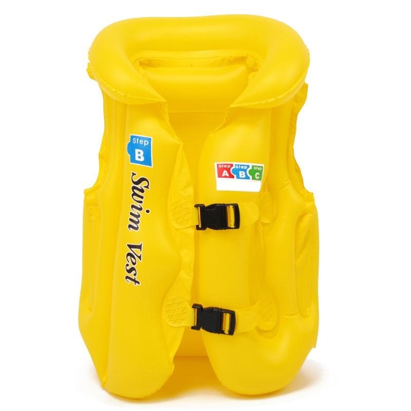Nơi bán Aid Life Jacket Vest Kids Inflatable Swimming Training Float Swim Safety Pool - intl