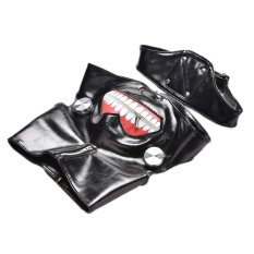 Cửa hàng bán Mặt lạ trang phục hóa thân nhân vật hoạt hình Ghoul Kaneki Ken có khóa kéo điều chỉnh