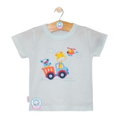 Áo cổ viền bo màu tay ngắn hình in ngẫu nhiên AL0479 – HELLO B&B