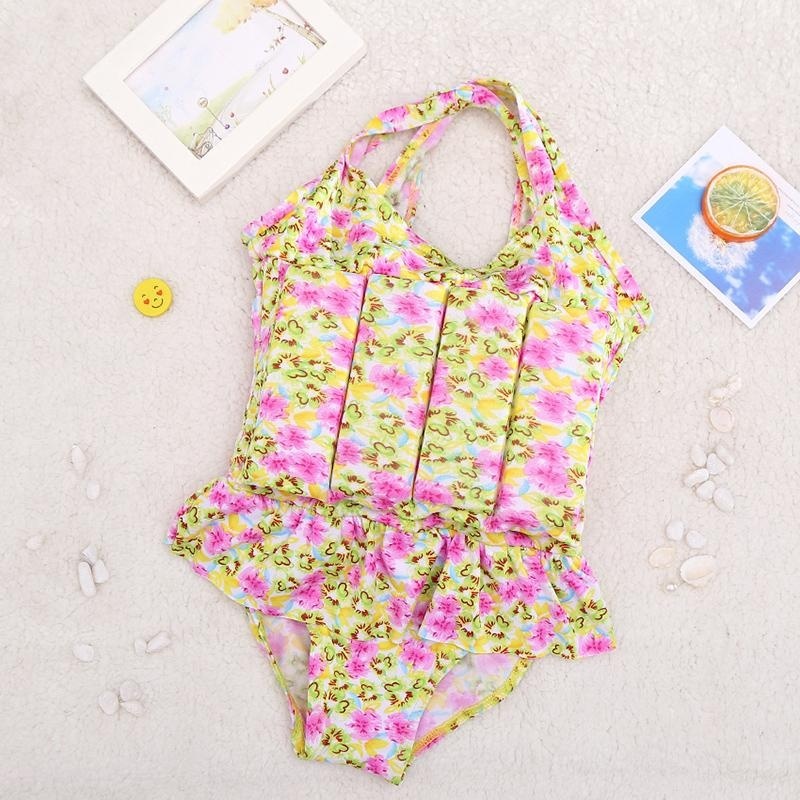Nơi bán Bestprice-Toddler Kids Children Swimsuit Buoyancy Girls Tankini Bikini Swimwear Beachwear - intl