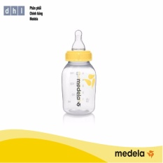 Bình sữa 150ml núm S – Hàng phân phối chính thức Medela Thụy Sĩ