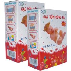 Nơi mua Bộ 10 hộp Gạc băng rốn an toàn cho trẻ sơ sinh Đông Fa 3 con nai