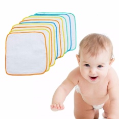 Bộ 10 Khăn Lót Chống Thấm Cao Cấp Cho Bé 100% Cotton TH mizulife