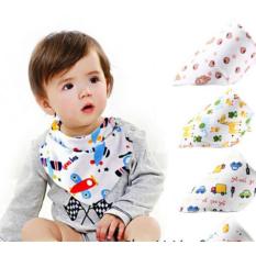 BỘ 10 KHĂN YẾM TAM GIÁC 2 LỚP MỀM MỊN CHO BÉ