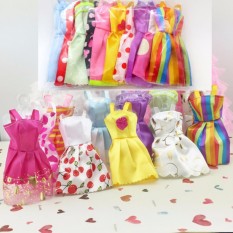 Bộ 10 Váy Ngắn Cho Búp Bê 29Cm