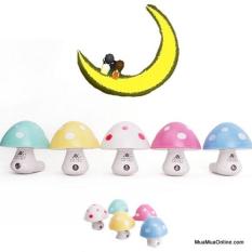 Đèn Ngủ Cảm Ứng Hình Nấm Tròn Cao Cấp