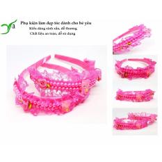 Bộ 2 phụ kiện cài tóc siêu đáng yêu dành cho bé gái (Hồng đậm)