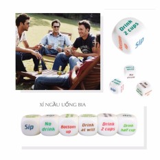 Giá bán BỘ 2 VIÊN XÍ NGẦU UỐNG BIA DRINKING GAME DICE