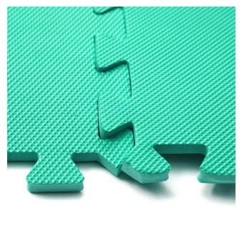 Bộ 4 Tấm Thảm Chơi Cho Bé 60 X 60 X 1cm (Xanh Lá) June 2018 - 3 Bộ 4 tấm thảm chơi cho bé 60 x 60 x 1cm (Xanh lá) - 3