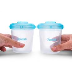Bộ 6 hộp trữ sữa mẹ, đựng thức ăn, sữa bột cho bé UPASS Malaysia