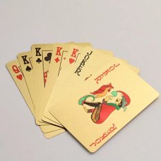 Bộ bài mạ vàng 24k (Vàng)