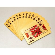 BỘ BÀI TÂY MẠ VÀNG 24K CAO CẤP