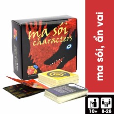 Bộ bài Trò chơi Ma Sói Characters – Phiên bản Tiếng Việt