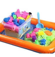 Bộ bể khuôn cát nặn Clever Mart tăng khả năng sáng tạo cho bé