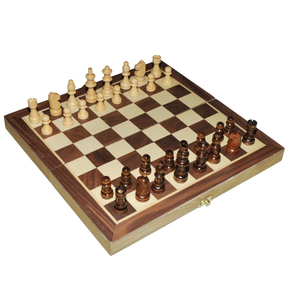 Bộ cờ vua nam châm bằng gỗ 40 x 40