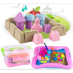 Bộ đồ chơi cát nặn vi sinh giúp bé phát triển sáng tạo