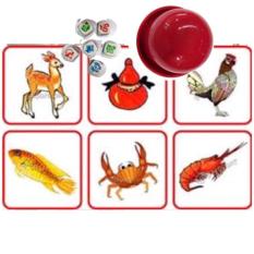 Chỗ nào bán BỘ ĐỒ CHƠI XÚC XẮC ĐÁ BẦU CUA KÈM HỘP LẮC