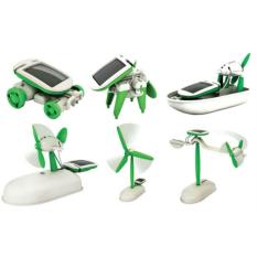 Bộ lắp ráp Robot năng lượng mặt trời 6 in 1 Robot Kits Solar cho bé chơi mà học