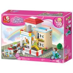 Bộ lắp ráp Sluban Dream Girl’s Detached House (Hồng)