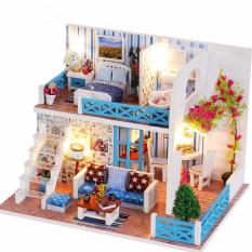 Bộ mô hình lắp ghép DIY – Biệt Thự Xinh Xắn K-019( Tặng Mica + Keo)