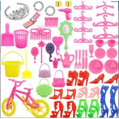 Bộ Phụ Kiện Búp Bê 55 Chi Tiết Xinh Xắn