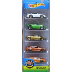 Bộ quà tặng sinh nhật xe đua cao cấp Hot Wheels HW Exotics 2016 Pack-5