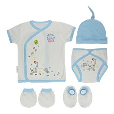 Bộ sơ sinh 5 món SS0264 – HELLO B&B
