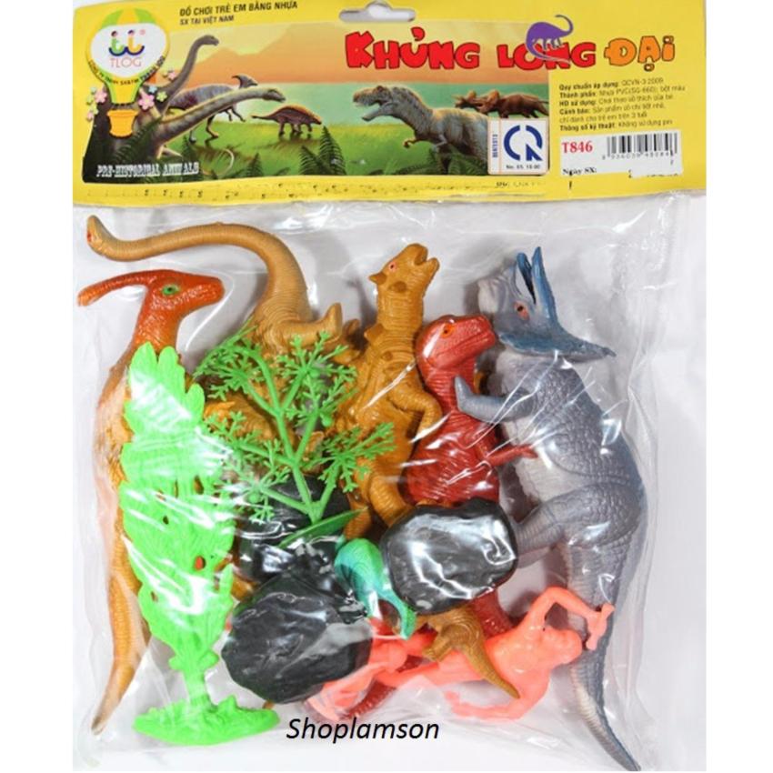 Hình ảnh Bộ Sưu Tập Mô Hình Khủng Long Đại T846(Nhiều Màu)