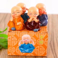 Bộ tượng chú tiểu bốn không