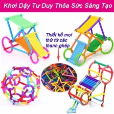 Bộ xếp hình que thông minh cho trẻ em 420 Que