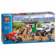 Bộ xếp hình Urban City Police – đội chó cảnh sát