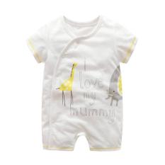 Body đùi First Movement size cho bé 3-18 tháng Giraffe I love my mummy