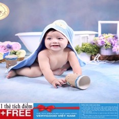 Chăn ủ chóp lông tuyết cho bé + Tặng kèm thẻ tích điểm Verygood