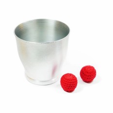 Đạo cụ ảo thuật banh và ly thần kỳ ( Chop cup )+ DVD hướng dẫn miễn phí