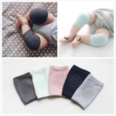 Combo 2 đôi Tất lót đầu gối cao cấp có hạt silicon chống trượt cho bé tập bò, tập đi