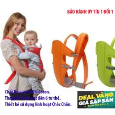 Giá Khuyến Mại Dai deo em be, Đai đeo em bé – Địu trẻ sơ sin , địu vải cho bé HD6 – Dòng sản phẩm Cao cấp.