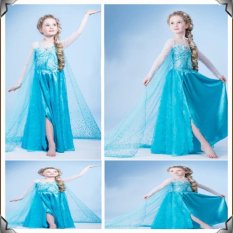 Đầm công chúa bé gái elsa D182