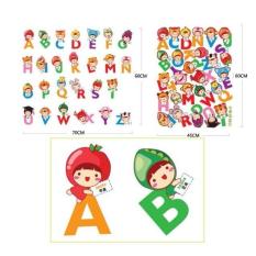 Ở đâu bán Decal Dán Tường Bảng Chữ Cái Cartoon Education School cho bé