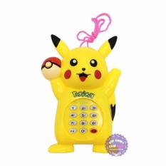 Đồ chơi điện thoại bàn cầm tay Pikachu dùng pin có nhạc